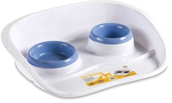 Миска Stefanplast Cet Dinner на таці 2 шт. 97774