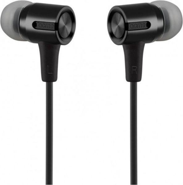 Навушники Acme HE20 Earphones With Mic black 