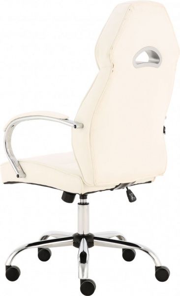 Кресло GT Racer X-2740AB Chrome белый 