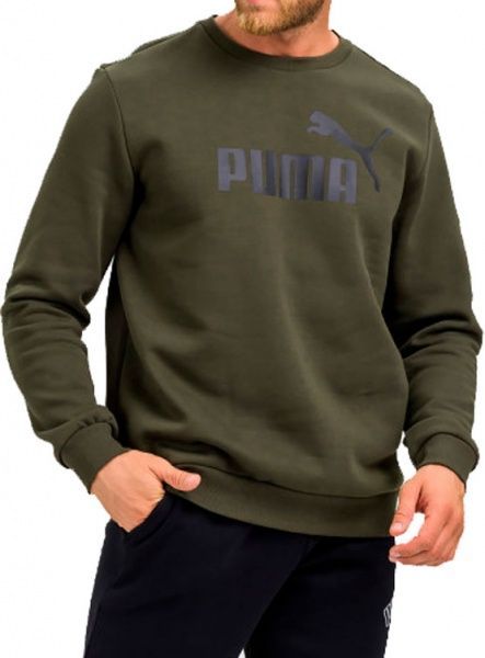 Джемпер Puma Essentials Fleece Sweat 85508215 р. M оливковый