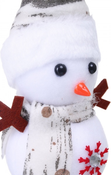 Подвеска Снеговик пенопласт микс 4 вида 20 см 