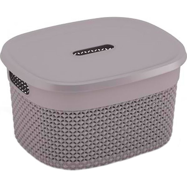 Кришка для кошика KIS 247814 Кришка Filo S сіро-коричнева 10x230x280 мм