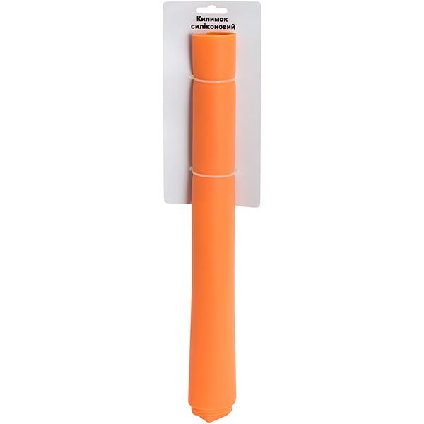 Коврик силиконовый оранжевый 40x60 см