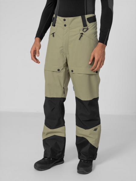 Брюки 4F SNOWBOARD TROUSERS SPMS001 H4Z22-SPMS001-43S р. XL оливковый