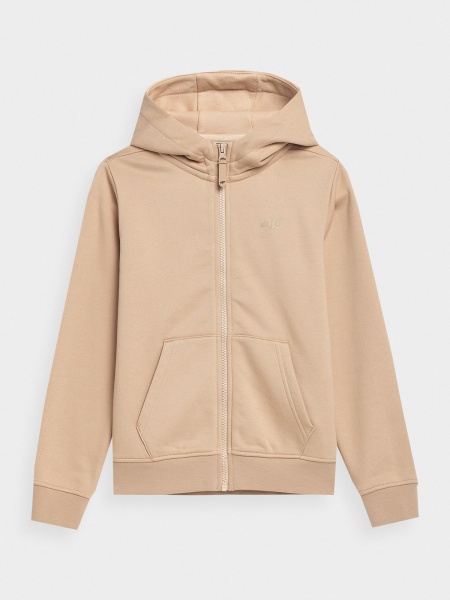 Джемпер 4F SWEATSHIRT F216 4FJSS23TSWSF216-83S р. 128 бежевый