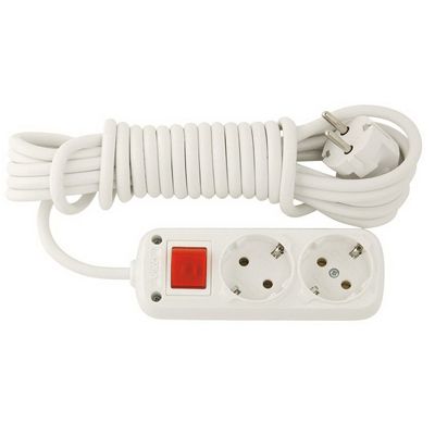 Удлинитель Viko Leylak 0065 2 гнезда 5 м