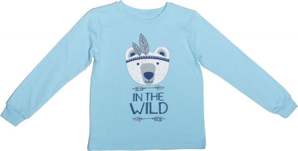 Піжама дитяча Фламінго Ведмедик р.128 бірюзовий 329-310-3 