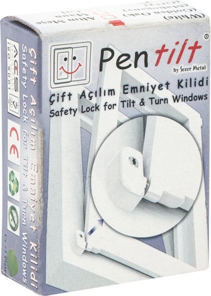 Стопор оконный Pentilt белый