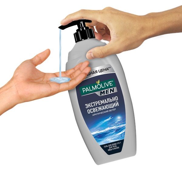 Гель для душу Palmolive MEN Арктичний вітер 750 мл