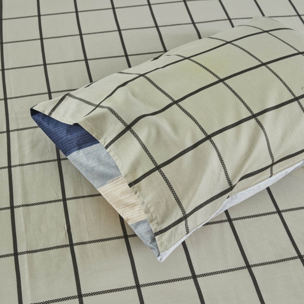 Комплект постільної білизни Gent сімейний синій La Nuit 