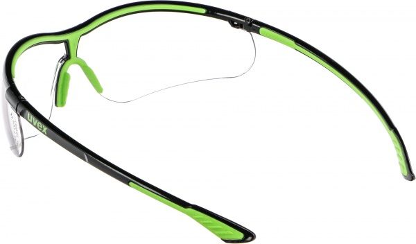 Очки защитные Uvex Sportstyle cl. SVextreme black/lime 9193225