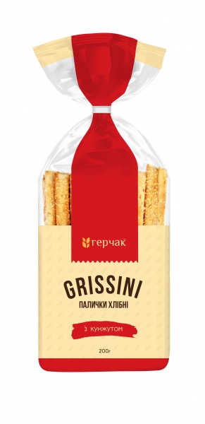 Грісіні з кунжутом