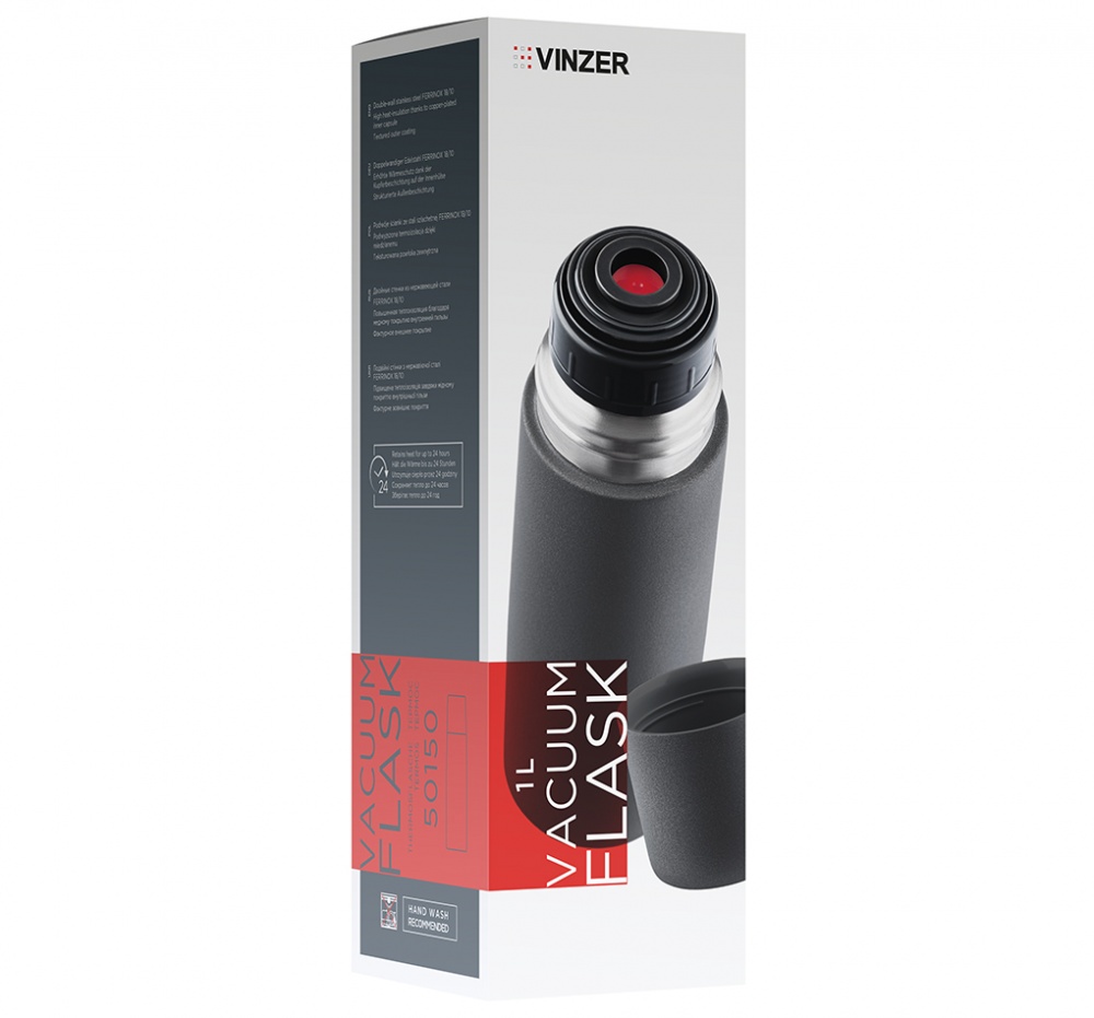 Термос Vinzer Nero 1 л 50150