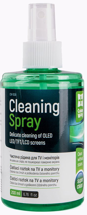 Очищающее средство ColorWay для LED/LCD/TFT екранів 200 мл (CW-1038)