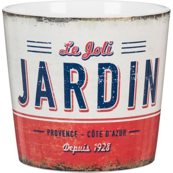 Кашпо керамічне Scheurich Retro Jardin круглий 1,12л різнокольоровий 