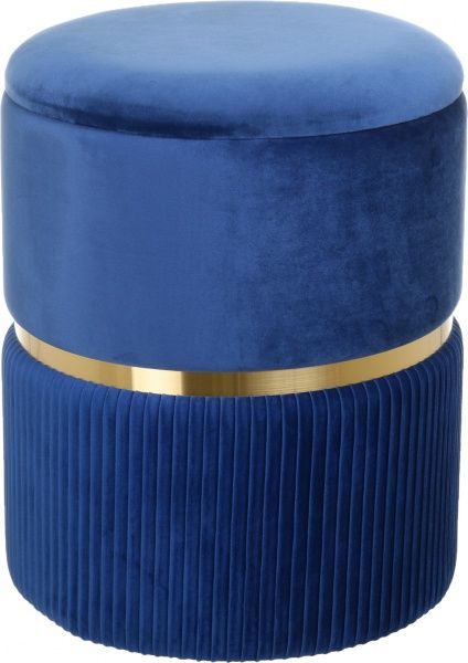 Сундук-пуф Bernard 36х36х44 см синий 