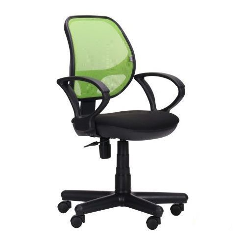 Крісло AMF Art Metal Furniture Чат/АМФ-4 А-1 чорний/салатовий 