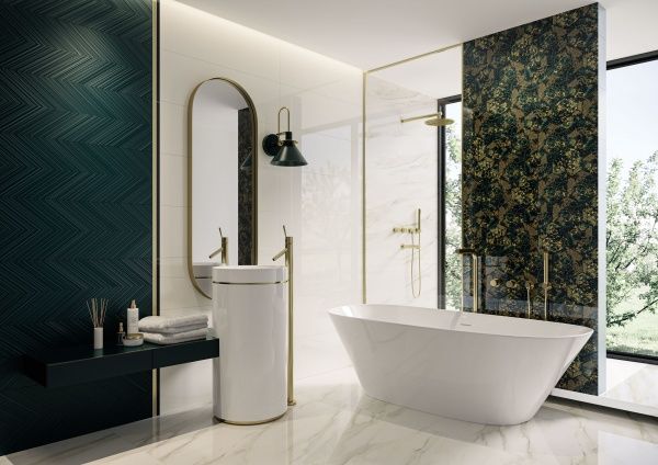 Плитка Ceramika Paradyz INTENSE TONE GREEN struktura B mat 29,8х89,8 