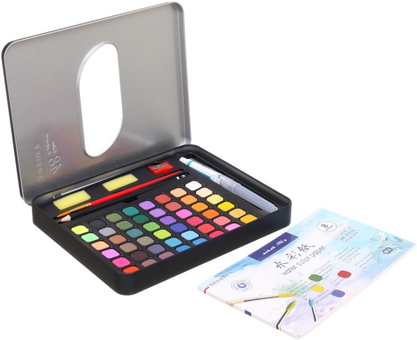 Набір акварельних фарб Казкова акварель 48 шт.