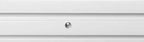 Карниз стельовий ОМіС ОМ2L подвійний набірний 180 см білий 