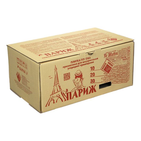 Плитка гипсовая Париж 30 угловая