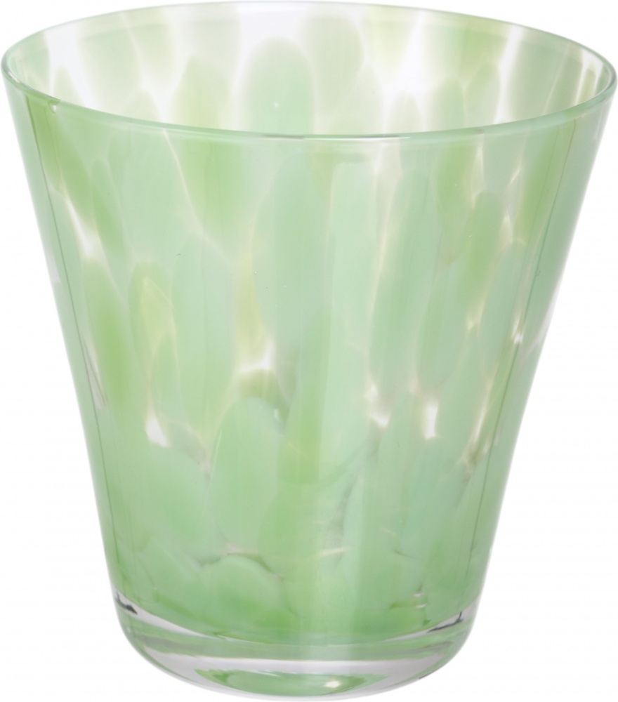 Стакан низкий Maxmark Aqua Lily зеленый 280 мл 1 шт.