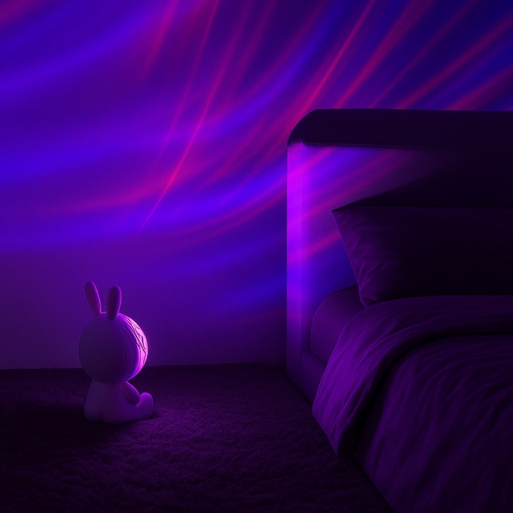 Ночник 3D Led Berger 5 Вт белый 1055-NL-5 White Rabbit