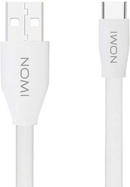 Кабель Nomi USB Type-C 0,15 м білий (430319) dcf 015c 