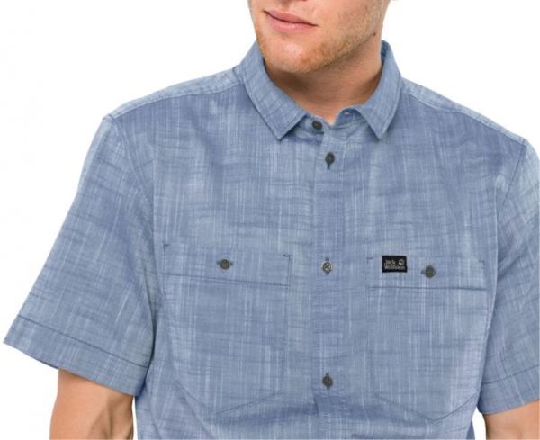 Сорочка Jack Wolfskin EMERALD LAKE SHIRT M 1402811-1588 р. M синій