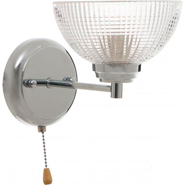 Бра Accento lighting LA SCALA 1x60 Вт E27 хром ALHu-HKP31307/1