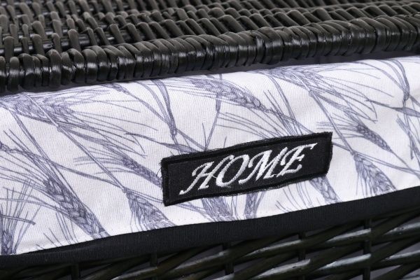 Корзинка плетеная Tony Bridge Basket с текстилем 51х37х56 см HQN20-3AB-1 