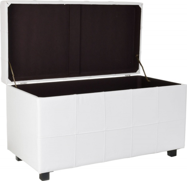 Сундук-пуф Summer S молочный 82,5х42х47 см 