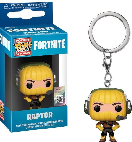 Фігурка Funko Pop! на кліпсі серії Fortnite S1 Раптор 