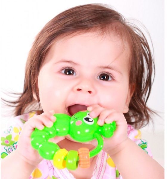 Погремушка Bebelino Гусеница