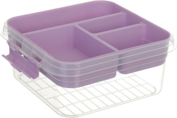 Органайзер Fashion для рукоділля 25*26*11 см фіолетовий