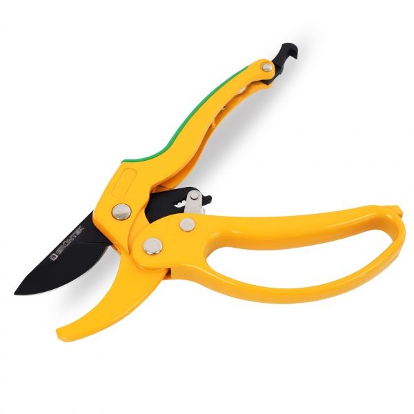 Секатор Gruntek Uhu с храповым механизмом 24 мм 