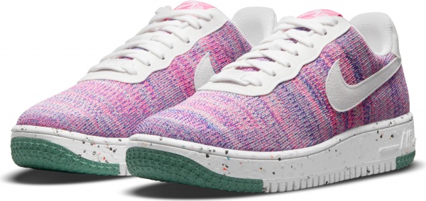 Кроссовки Nike W AF1 CRATER FLYKNIT DC7273-500 р.US 9 сиреневый