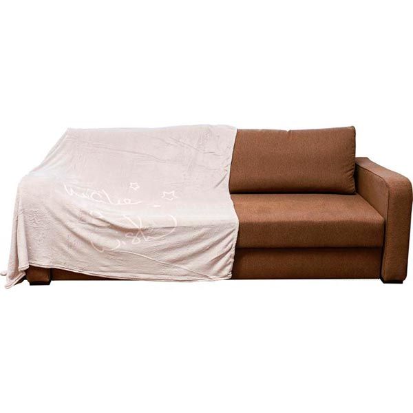 Плед микрофибра La Nuit A wish светло-серый 200x220 см