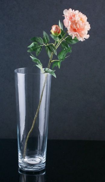 Ваза 14,5х40 см H400 D150 Wrzesniak Glassworks