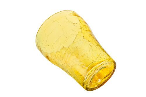 Кашпо для орхідей 16,5 см жовтий круглий 2 л жовтий 