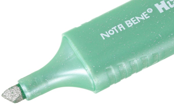 Маркер текстовий Nota Bene pastel with glitter 521B-24 в асортименті 