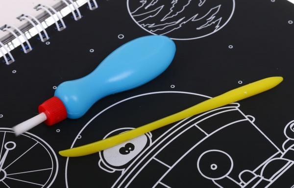 Набор для творчества скретч-арт Spaceman 521B-24