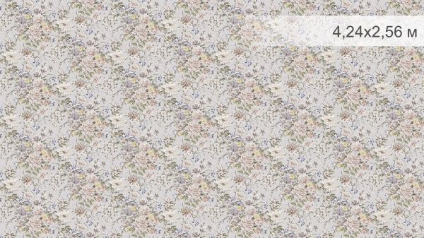 Шпалери вінілові на флізеліновій основі Sintra Flora 448335 1,06x10,05 м 