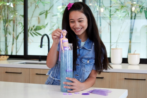 Лялька Barbie Кольорове перевтілення (серія «Райдужні русалоньки») в асортименті HCC46