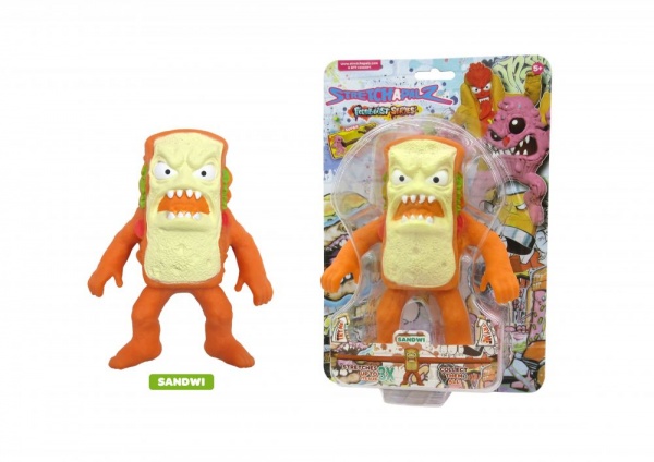 Игрушка-тянучка STRETCHAPALZ 14 см, серия Foodbeast 6 видов в ассортименте 325070 