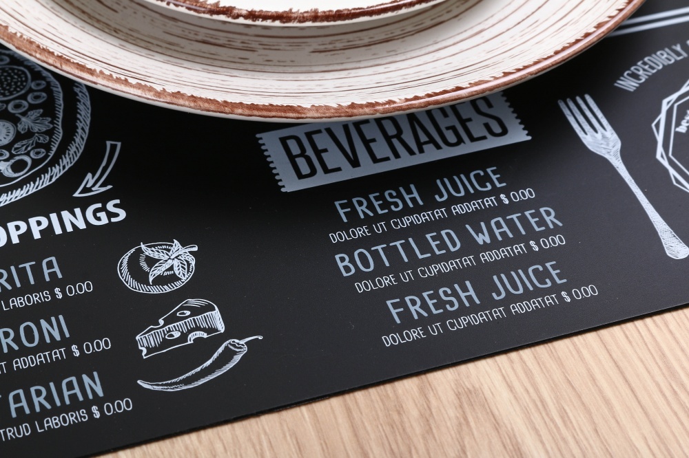 Коврик для сервировки Flamberg Silver 43,5х28,5 см