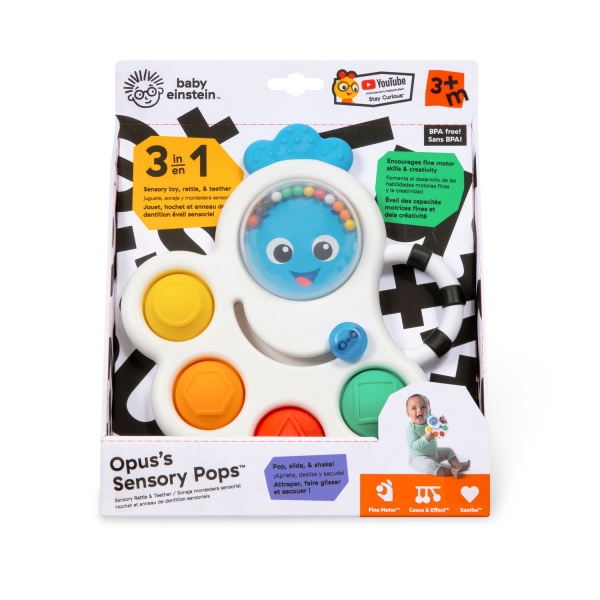 Погремушка Baby Einstein Opus's Shape Pops 12684