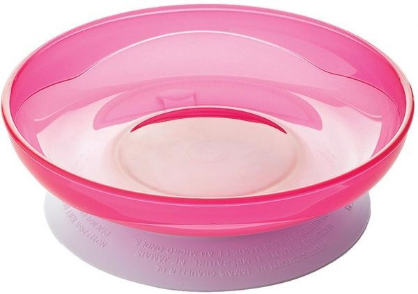 Тарілка Nuvita 4 в 1 NV1465Pink