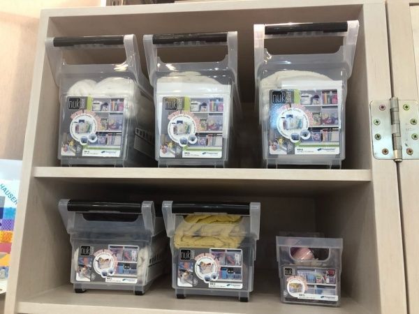 Ящик для хранения PRP с ручкой на колесах 380х379х379