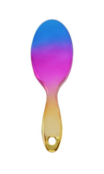 Щетка для волос именная Be Happy Super Star 002-Без имени бирюзовая